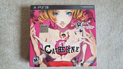 Catherine 'Love Is Over' Deluxe Edition PS3 NTSC Brandneu und Factory Sealed.