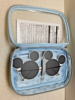 Tokyo Disney Resort Mickey Cinderella Castle Sunglasses Case New Popular
