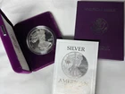 1992-S American Eagle 1 Oz Proof Silver Bullion Coin w/Box & COA