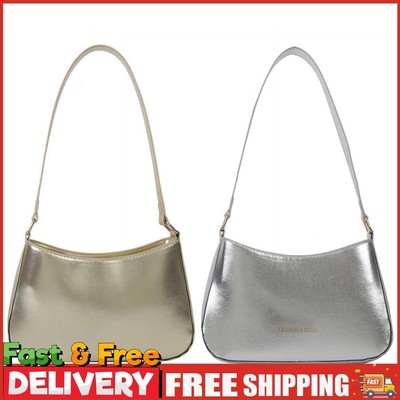 Einfarbige Tragetaschen Damen Schultertasche Mode Handtaschen Freizeit Achseltasche