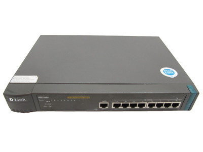 D-Link DES-1008 10/100 8-Port Fast Ethernet Network Lan Network Switch