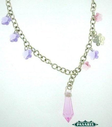 Sterling Silver Swarovski Crystals Necklace - Picture 3 of 4