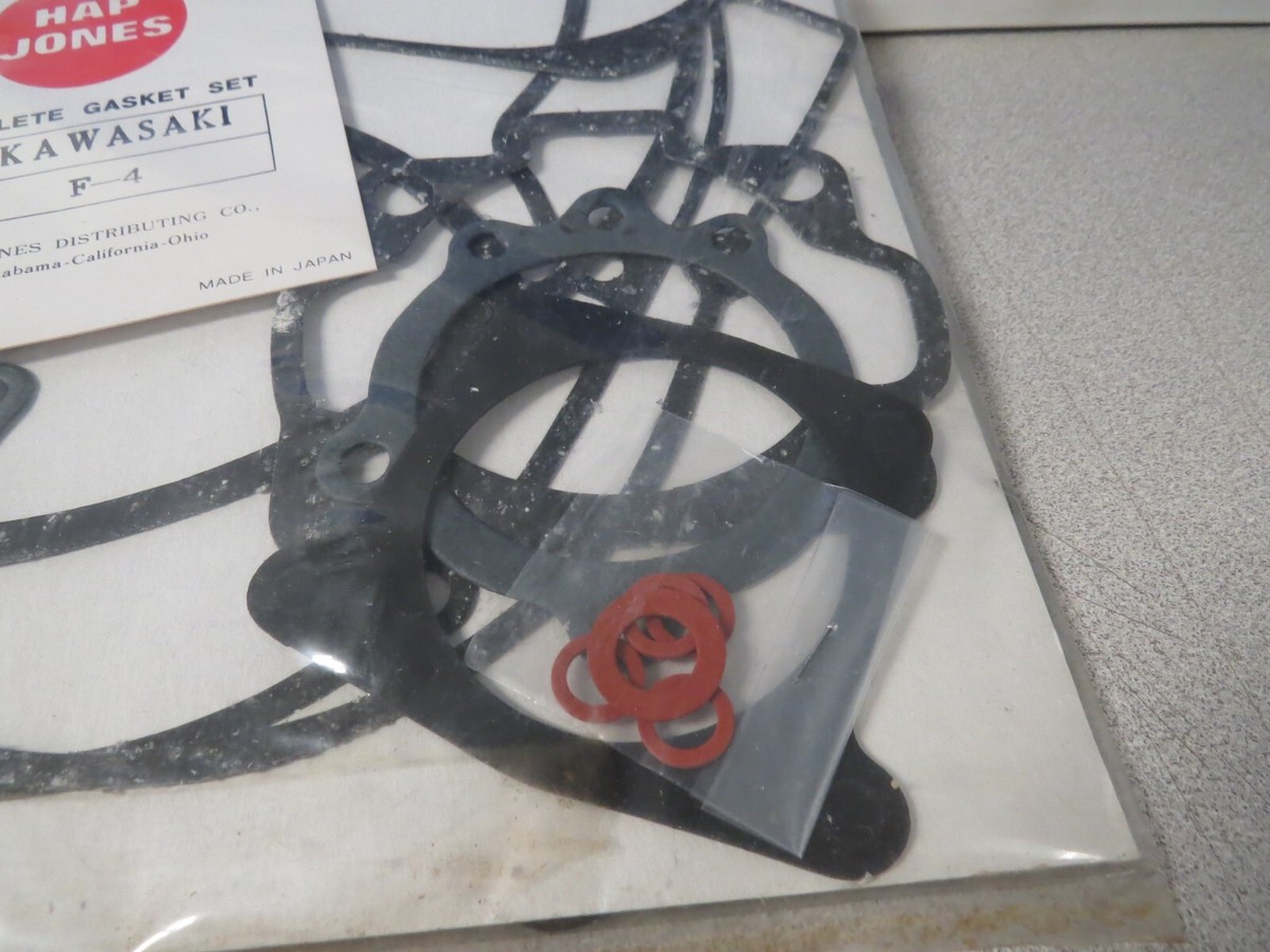 NOS Hap Jones Complete Gasket Set Fits: Kawasaki F-4 F4 | eBay