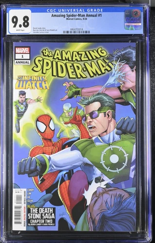 Amazing Spider-Man Annual #1 CGC 9.8 Salvador Larroca Cover A Marvel 2024 Graded