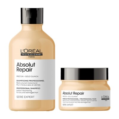 L'Oréal Professionnel Absolut Repair Shampoo With Protein And Gold Quinoa