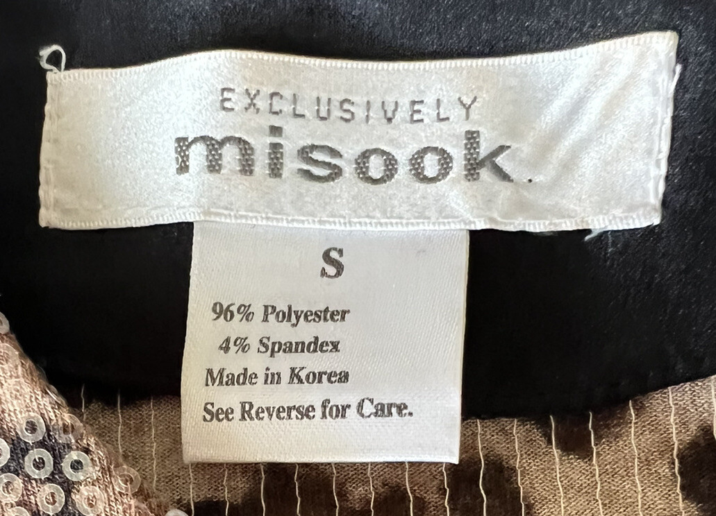 Exclusively Misook Leopard Print Clear Sequin Pai… - image 6