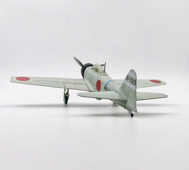 AMER WWII Japanese A6M3 Zero Carrier Fighter 1942 1/72 Diecast Aircraft Model - Image 4 of 4