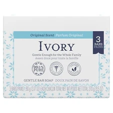 Ivory Original Bar Soap, 3.1 oz - 3 ea