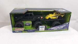 buddy l monster wheel tow team