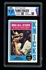 1974-75 Topps Walt Frazier New York Knicks #150 - HGA 7