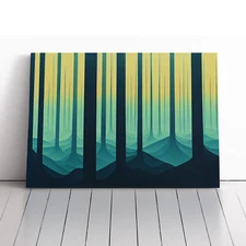 Forest Art Deco Vol.3 Abstract Canvas Wall Art Print Framed Picture Home Decor