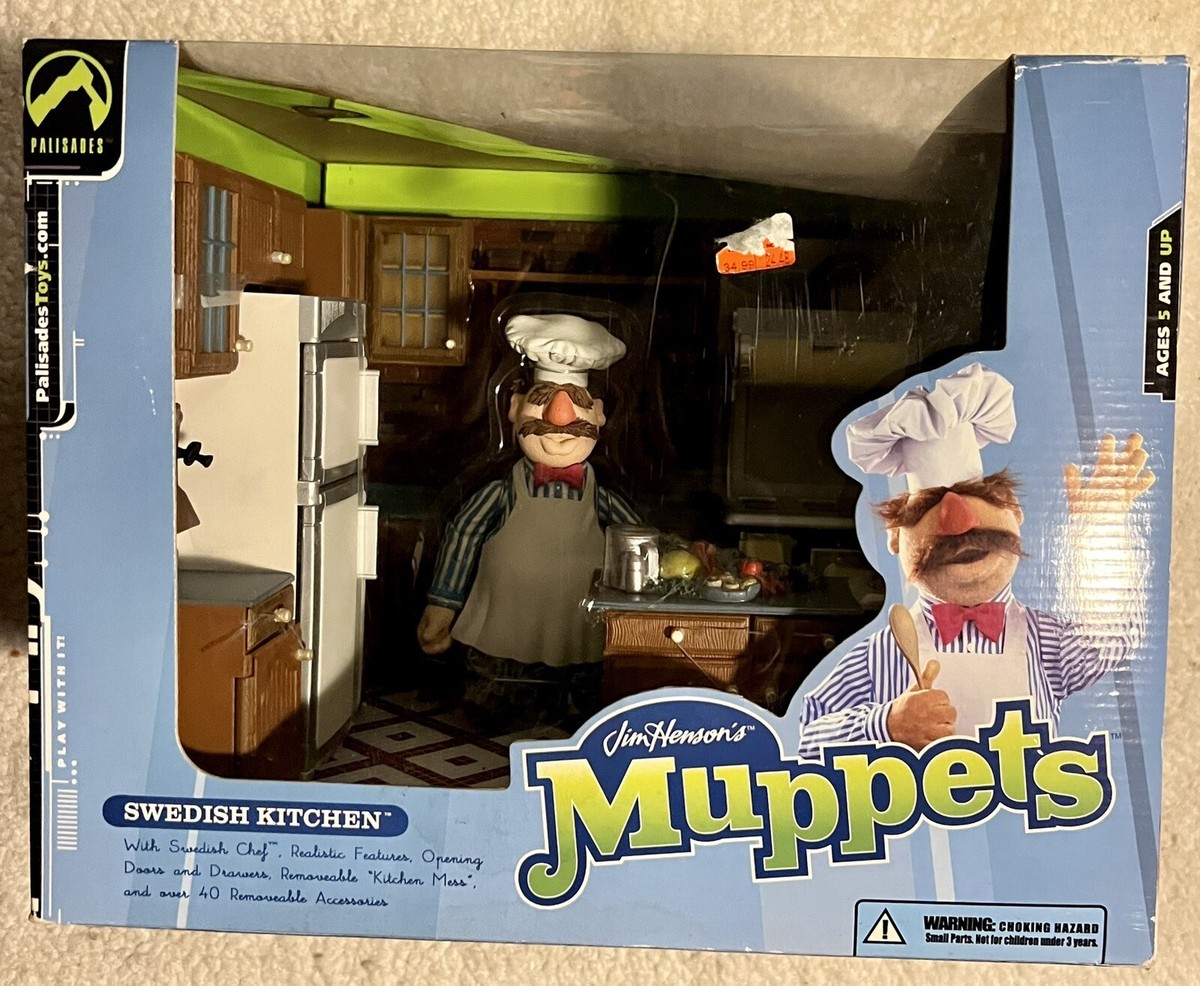 【未開封】Disney Muppets スウェディッシュシェフ プレイセット THE MUPPETS CHEF SWEDISH KITCHEN DELUXE PLAYSET JIM HENSON