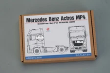 Hobby Design 1/24 Actros GigaSpace Detail Set for Italeri #3905 (PE+Metal Logo)
