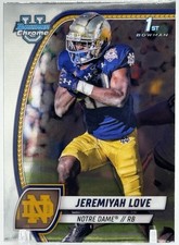 2024 Bowman University Chrome - Jeremiyah Love #100 (RC)