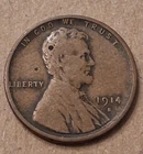 1914 S  Lincoln Cent  GOOD