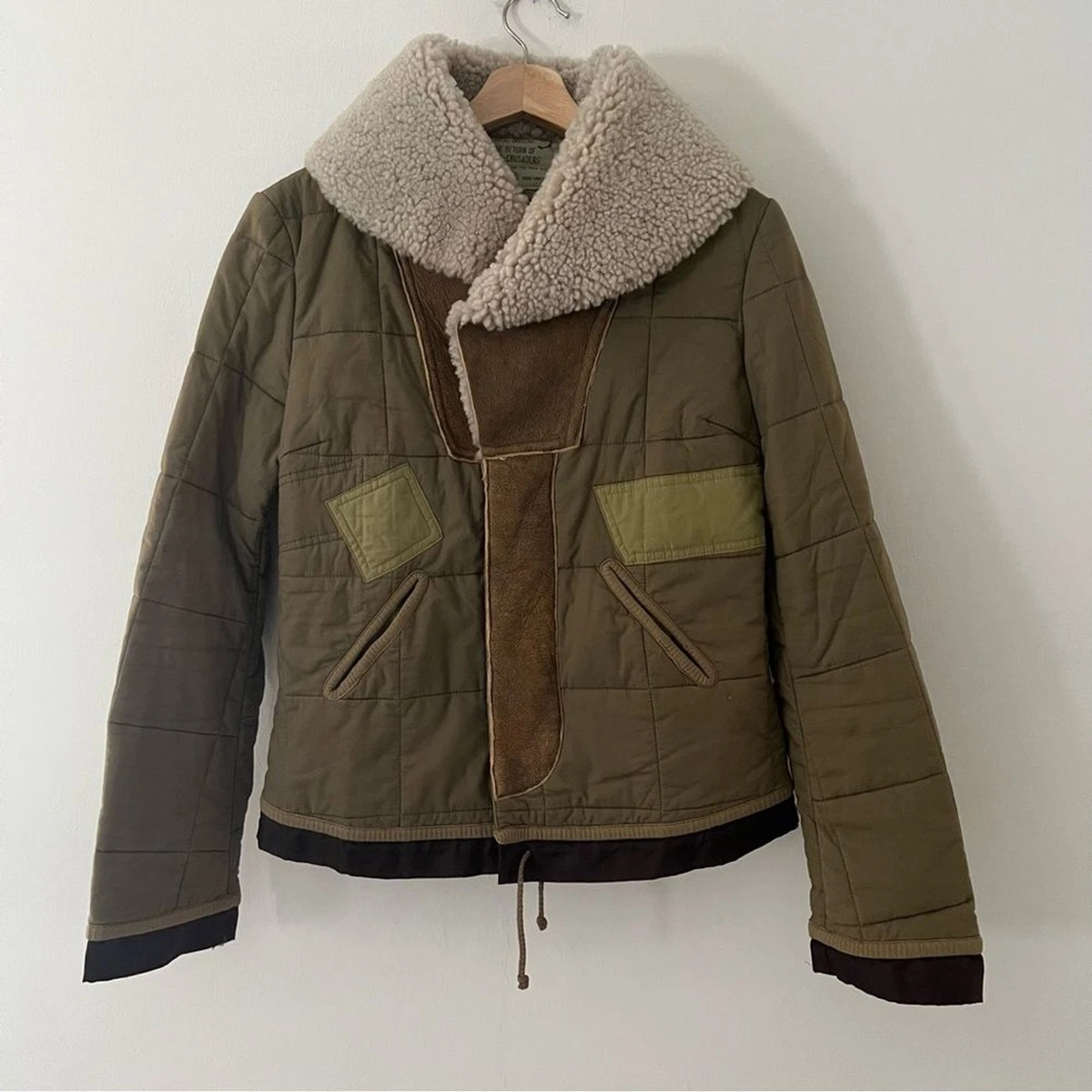 00's DIESEL Y2K n-2b M black fur grunge Vintage Y2K Grunge Diesel