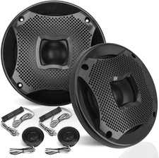 6.5 Inch Marine Speakers 450 Watt Waterproof Flush Mount Pair