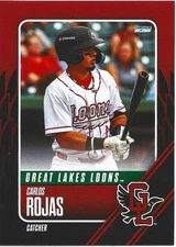 CARLOS ROJAS 2025 Choice Great Lakes Loons #NNO Venezuela Dodgers 🔥