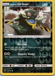 Alolan Grimer 83/147 Reverse Holo Common Burning Shadows Pokémon TCG