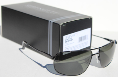 SERENGETI Dante 2.0 POLARIZED Sunglasses Shiny Black/Saturn 555nm
