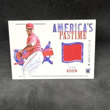 2022 Chronicles Baseball Joan Adon America’s Pastime Relic Jersey APS-JA Rookie