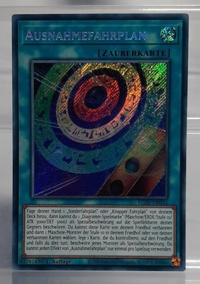 Ausnahmefahrplan (V.1) - Secret Rare - BLZD-DE054 - Blazing Dominion - DE/NM