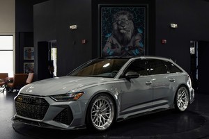 2022 Audi RS6 Avant w/ Valvetronic, HRE, 1016 Carbon + Full Satin Black Wrap