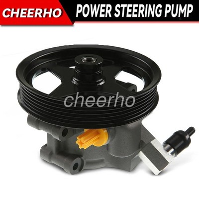 CHEERHO Power Steering Pump with Pulley 6-Grooves for Ford F-150 F-150 Heritage