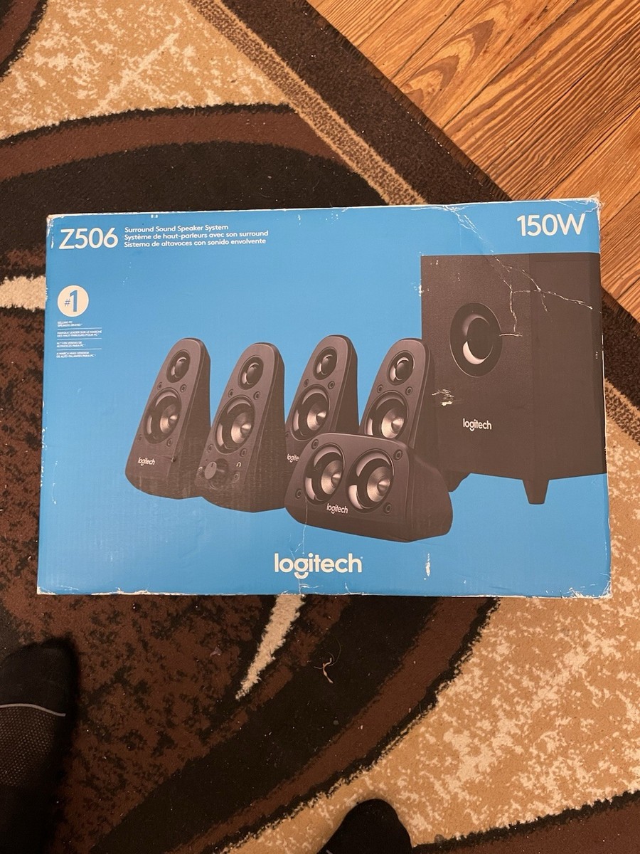 Logitech Z506 75W Speaker System Black for sale online