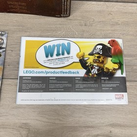 Lot of 3 Lego Instrutions Lord Of the Rings 9473, Marvel 76102, Racers 8357