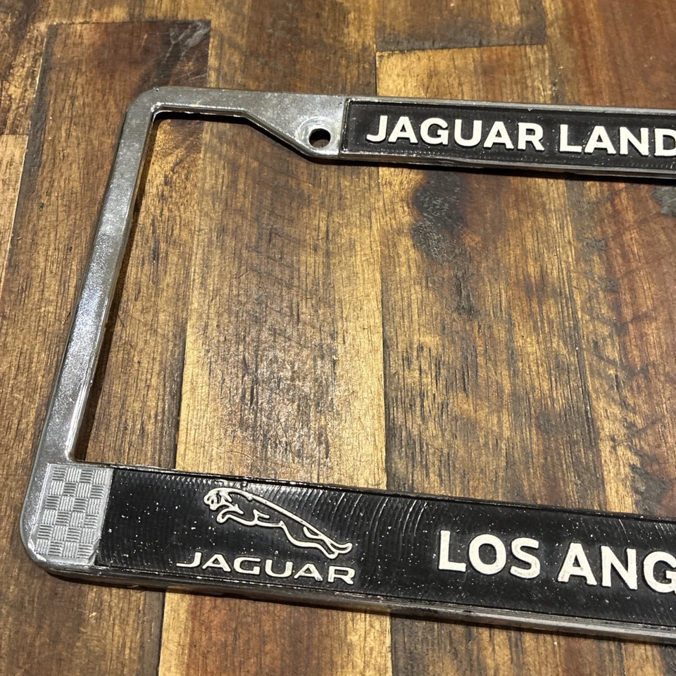Quadro de placa Jaguar Land Rover Los Angeles Califórnia revendedor - Imagem 2 de 3