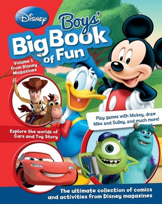Boys' Big Book of Fun - hardcover Disney Enterprises, Inc.