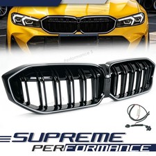 LED K�hlergrill Grill Frontgrill Doppelsteg Schwarz f�r BMW 3er G20 G21 2023+