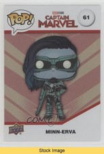 2023 Upper Deck Funko Pop Marvel Infinity Saga Patina Minn-Erva #61 READ b8c