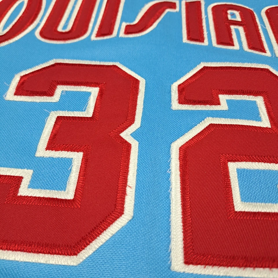 Louisiana Tech Karl Malone Jersey Men 2XL Hardwood Legends Headmaster Campuswear - Image 4 of 4