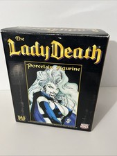 THE LADY DEATH PORCELAIN FIGURINE - 1994 CHAO...