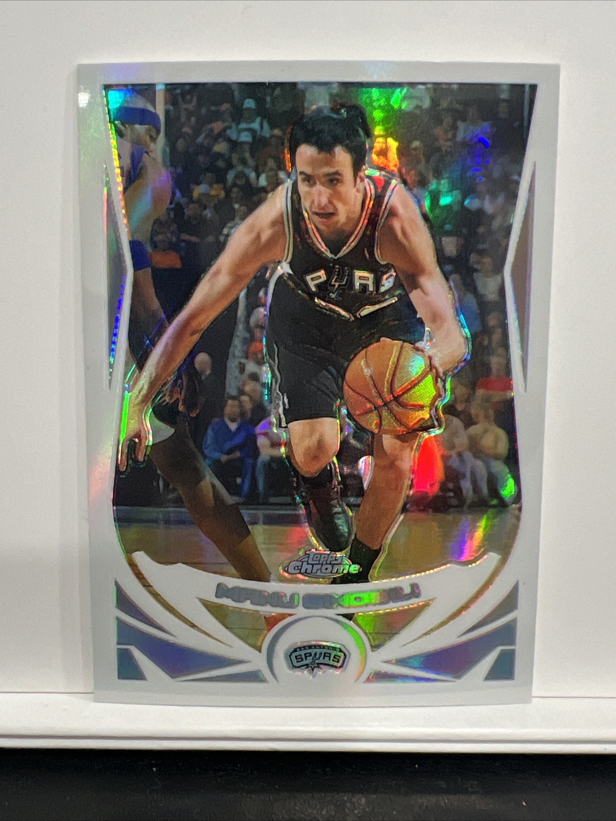 2004-05 Topps Chrome - Manu Ginobili #60 Refractor