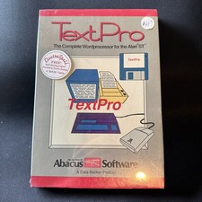 Vintage TextPro Wordprocessor for Atari ST (Abacus Software) Factory Sealed/ NOS