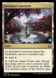 Secluded Courtyard (372/835) - Commander: Modern Horizons 3