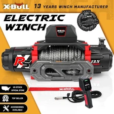 X-BULL Electric Winch 12000LBS 13000LBS 14500LBS Winch Synthetic Rope Trailer