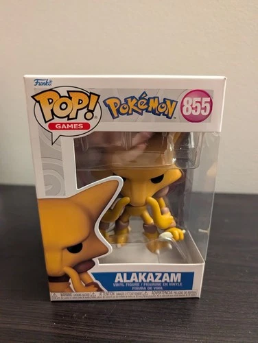 Funko Pop Alakazam #855 Pokemon Collectible Figure