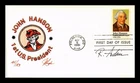 US COVER JOHN HANSON PRESIDENT CONTINENTAL CONGRESS FDC PUGH HAND PAINTED