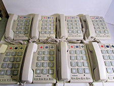 Lot of 8 Cortelco Inc 2400 EZTouch Extra Large Buttons Emergency 1 Push Button.