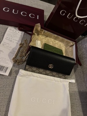 Gucci GG Marmont Chain Wallet Wallet / Wallet Gucci GG Marmont mit Kette