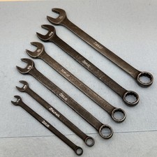 Snap On Industrial Finish Combination Wrenches Sae 516 - 34 Incomplete Set Snap On Industrial Finish Combination Wrenches Sae 516 - 34 Incomplete Set