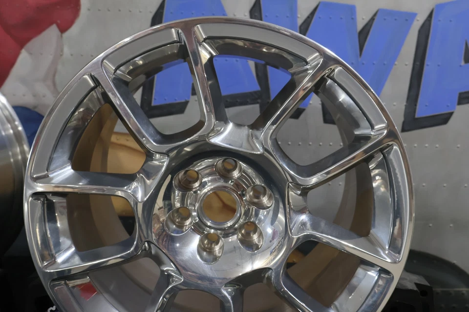 5181333AA 5181334AA NUEVO OEM 2008-2010 DODGE VIPER JUEGO DE RUEDAS ACR-X COMP SRT Foto 3 de 4