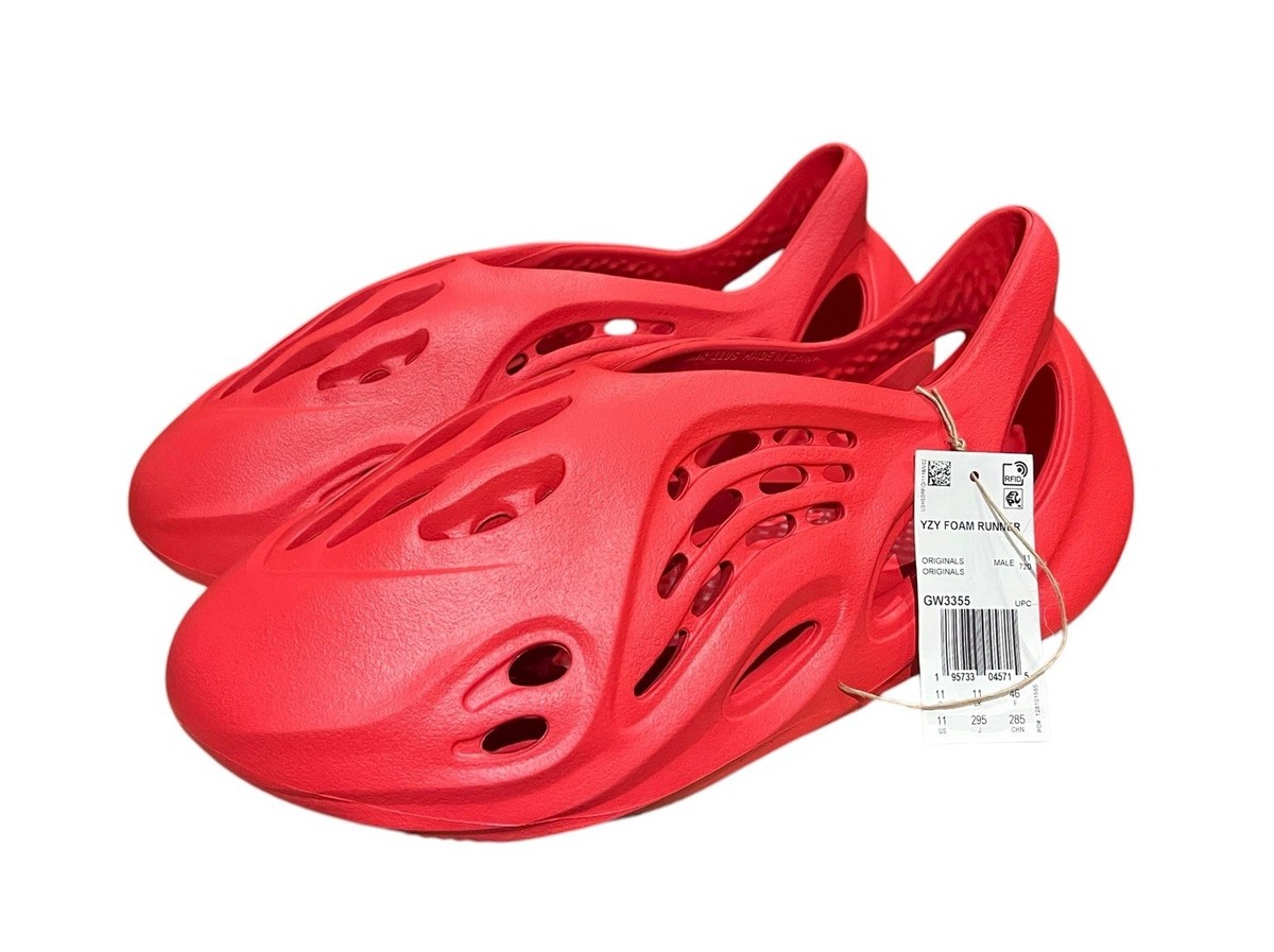 vermillion foam runners