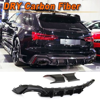 Dry Carbon Heckdiffusor Passt für Audi RS6 C8 Avant & RS7 C8 Sportback 2019-2025