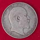1906 Edward VII Half Crown — photo from another recent sale
