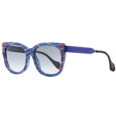 100% ORIGINAL FENDI THIERRY LASRY KINKY SONNENBRILLE BLAU FF 0180 /S wie NEU !